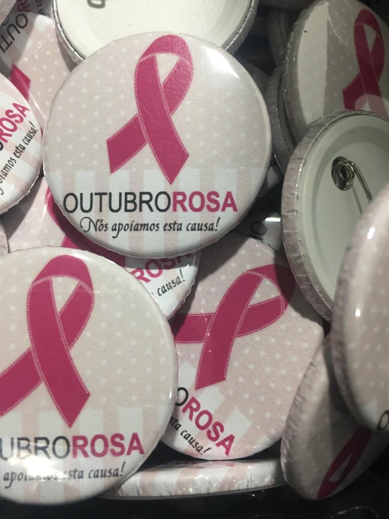 30 Bottons Outubro Rosa